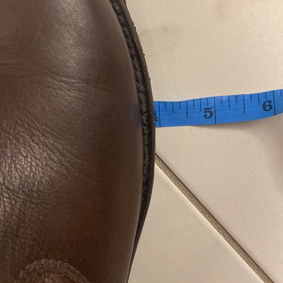 Dark brown Leather Frye Boots Veronica Size 8.5 - Picture 10 of 12